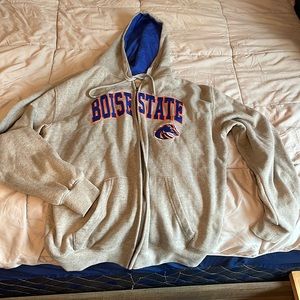 Boise State zip down